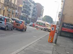 incidente viale valganna varese 16 febbraio 2018