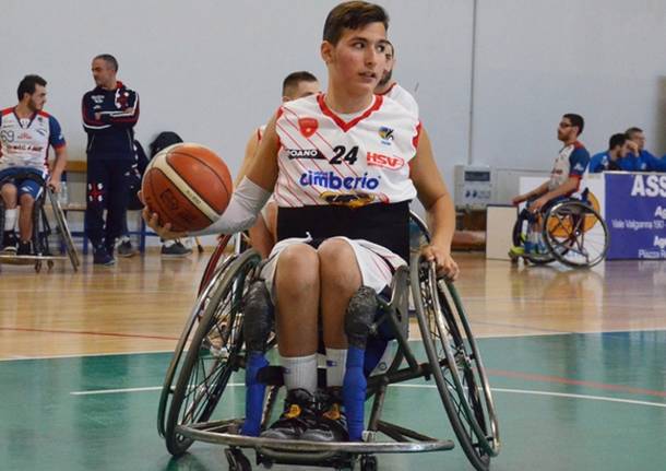 massimiliano segreto handicap sport varese basket in carrozzina cimberio