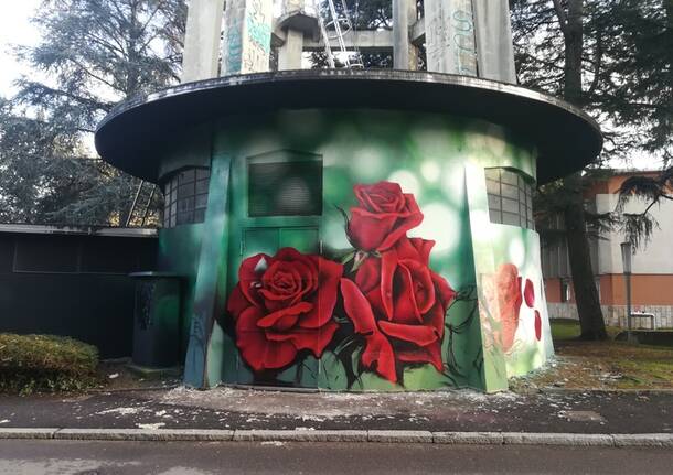 Murales Cheone dietro il Comune – Parabiago