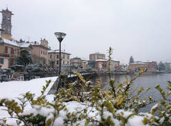Porto Ceresio con la neve - foto di Gianpietro Toniolo
