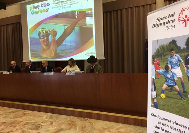 Presentazione Special Olympics - Varese 27 / 29 aprile 2018