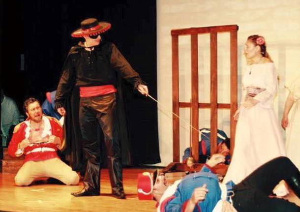 spettacolo zorro i parafulmini
