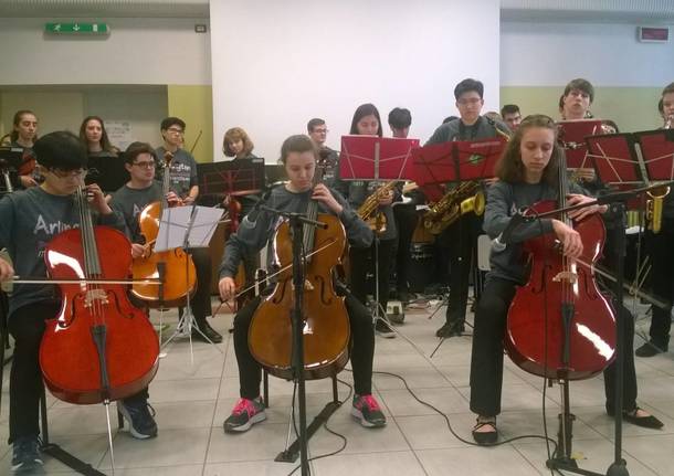 Studenti della Harlington High School di Boston