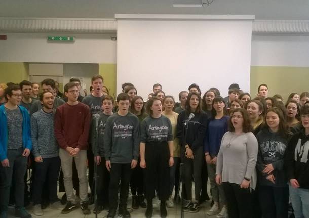 Studenti della Harlington High School di Boston