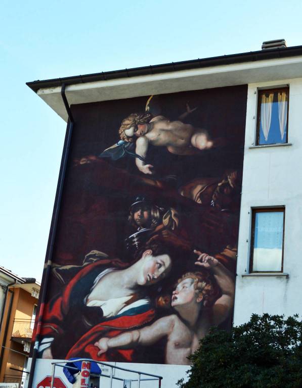 Andrea Ravo Mattoni, murales Leggiuno 