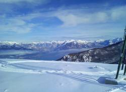 Forcora, si scia con la neve di marzo