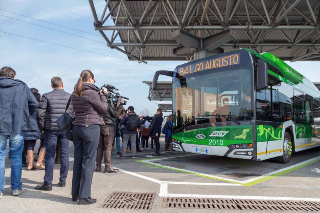 A Milano arrivano i bus elettrici