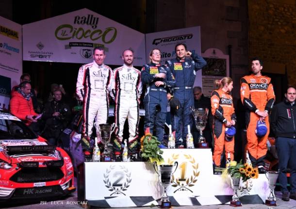 Rally del Ciocco, Crugnola sul podio