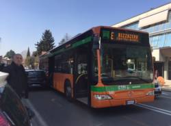 L\'incidente con l\'autobus in via Caracciolo