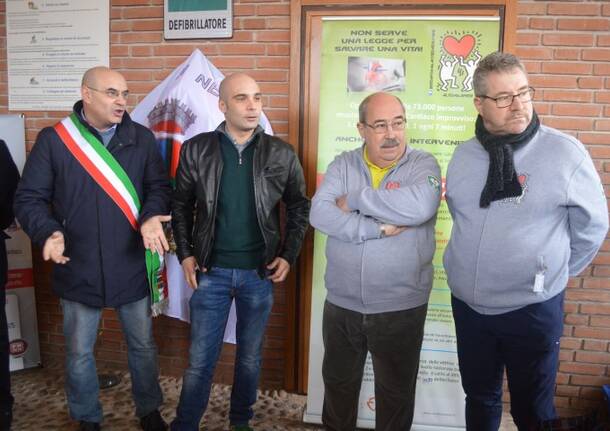 Donazione DAE da parte di “Lascia la tua impronta” – Nerviano