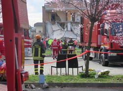 esplosione in palazzina a Rescaldina