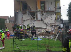 esplosione in palazzina a Rescaldina