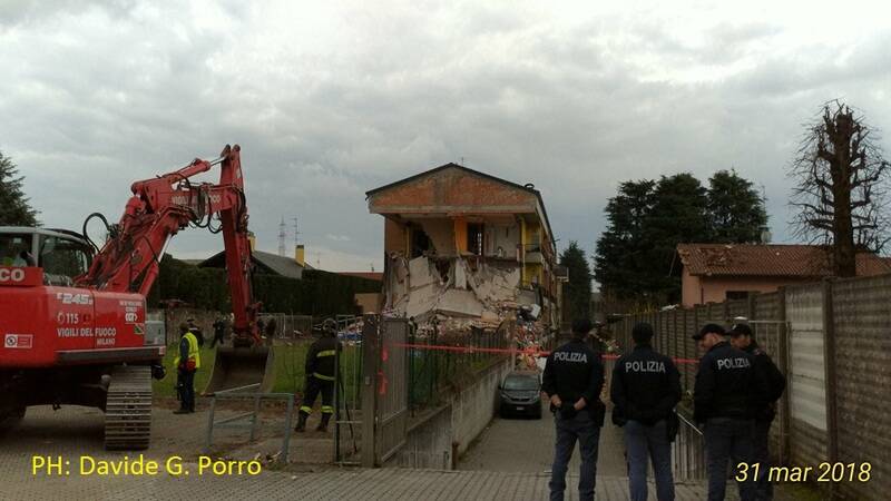 Esplosione Rescaldina a  1 