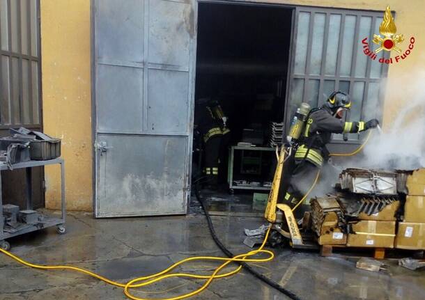 Varesotto: vigili del fuoco in azione 7 marzo