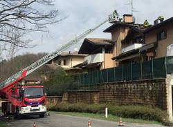 Incendio a Rodero (Co)