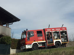 Incendio a Rodero (Co)