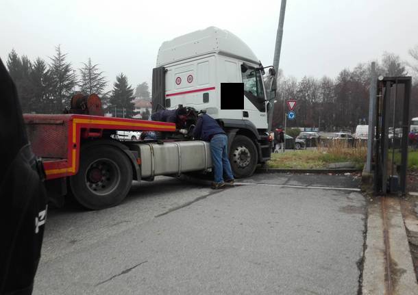 Incidente camion Gazzada 