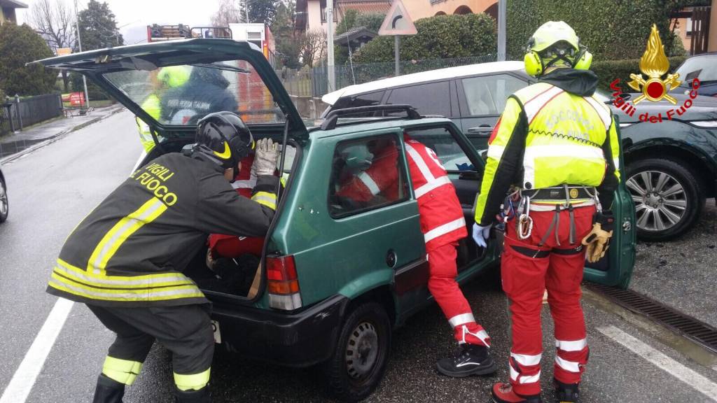 Incidente stradale sulla ss 394