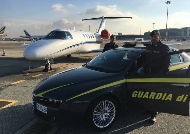 Operazione Aerotax Guardia di Finanza di Malpensa