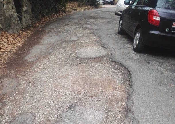 parcheggio ospedale di Velate