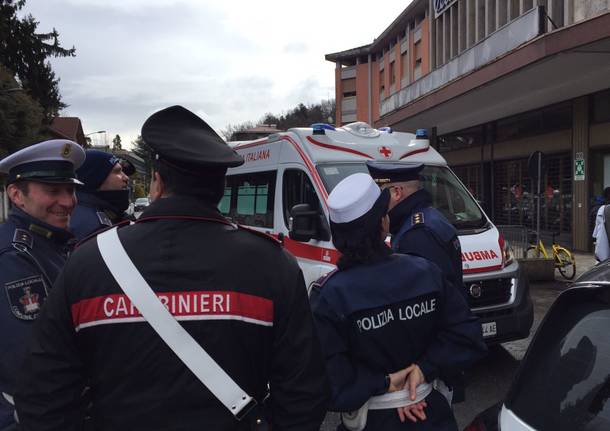 Protesta Albergo Vela richiedenti asilo