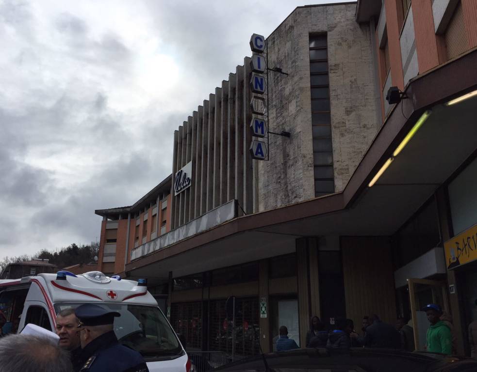 Protesta Albergo Vela richiedenti asilo