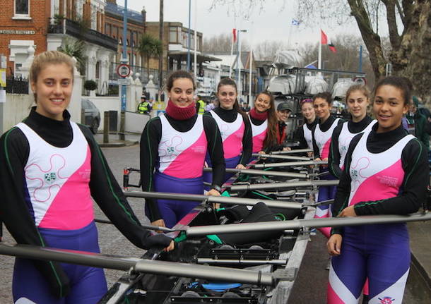 selezione lombardia cus milano inghilterra 2018 canottaggio femminile