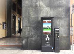 Totem in piazza Monte Grappa