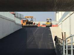 Venegono Superiore - Completato il sottopassaggio di via Battisti