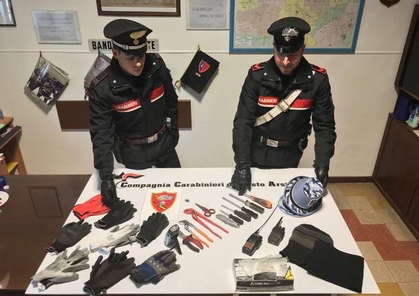 carabinieri furti arnesi scasso