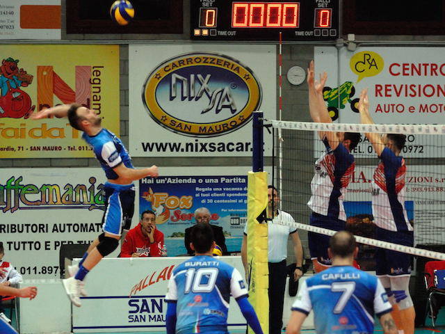 Sant\'Anna Tomcar Torino - Pallavolo Saronno 0-3