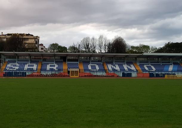 Saronnesi entusiasti della nuova tribuna del Colombo Gianetti, svelata su fb