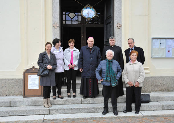 Il Vescovo mons. Cantoni tra noi