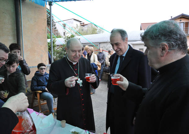 Il Vescovo mons. Cantoni tra noi