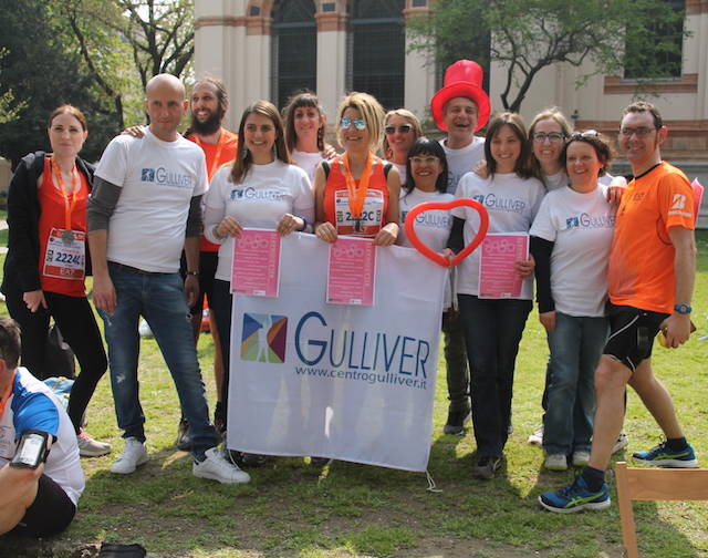 Gli atleti del Centro Gulliver alla Milano Marathon