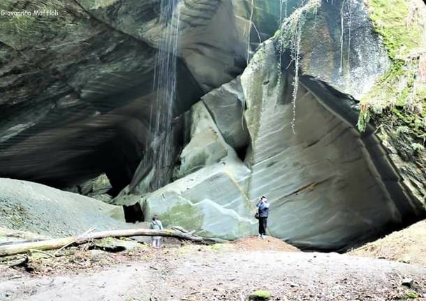 Cave di Molera nel parco del Lanza a Malnate.