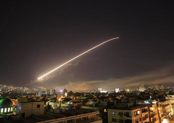 bombardamento siria