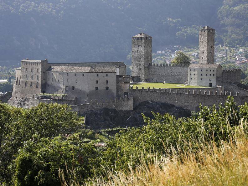 i castelli di bellinzona itinerario