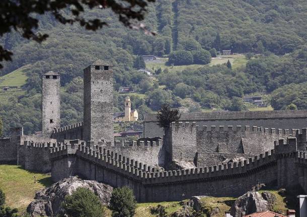 i castelli di bellinzona itinerario