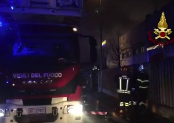 Incendio con esito mortale a san Donato milanese