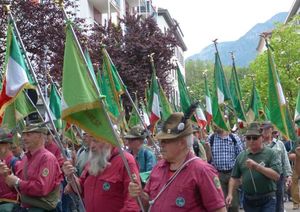 Le delegazioni di Varese all’adunata degli alpini di Trento
