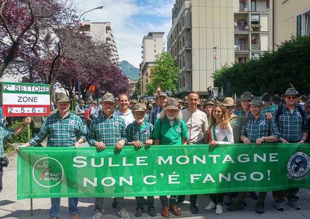 Alpini della Valceresio al raduno di Trento