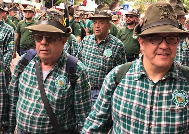 Alpini della Valceresio al raduno di Trento