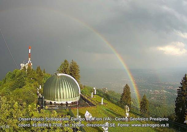 Arcobaleno al campo dei fiori