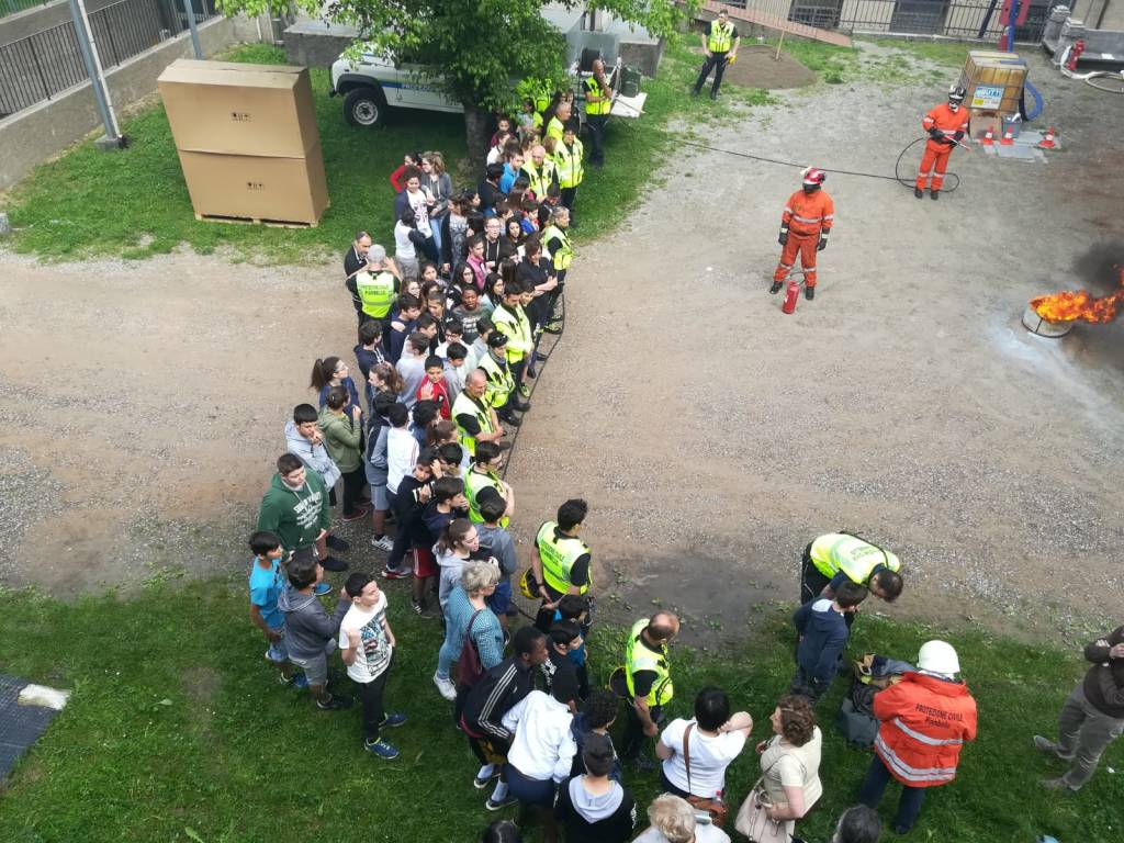 Camp con la Protezione civile