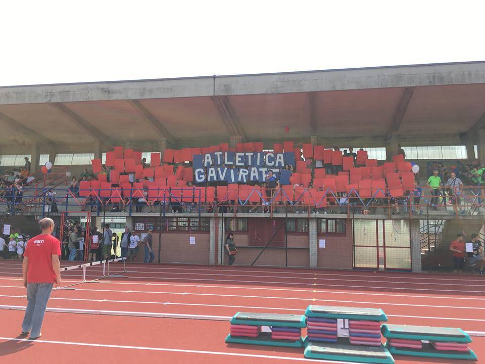 Taglio del nastro per la nuova pista di atletica di Gavirate