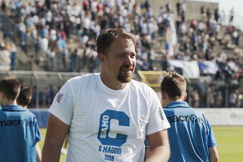 La festa per la Pro Patria in Serie C