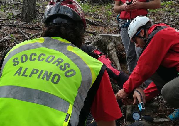 Il corso di aggiornamento del Soccorso Alpino