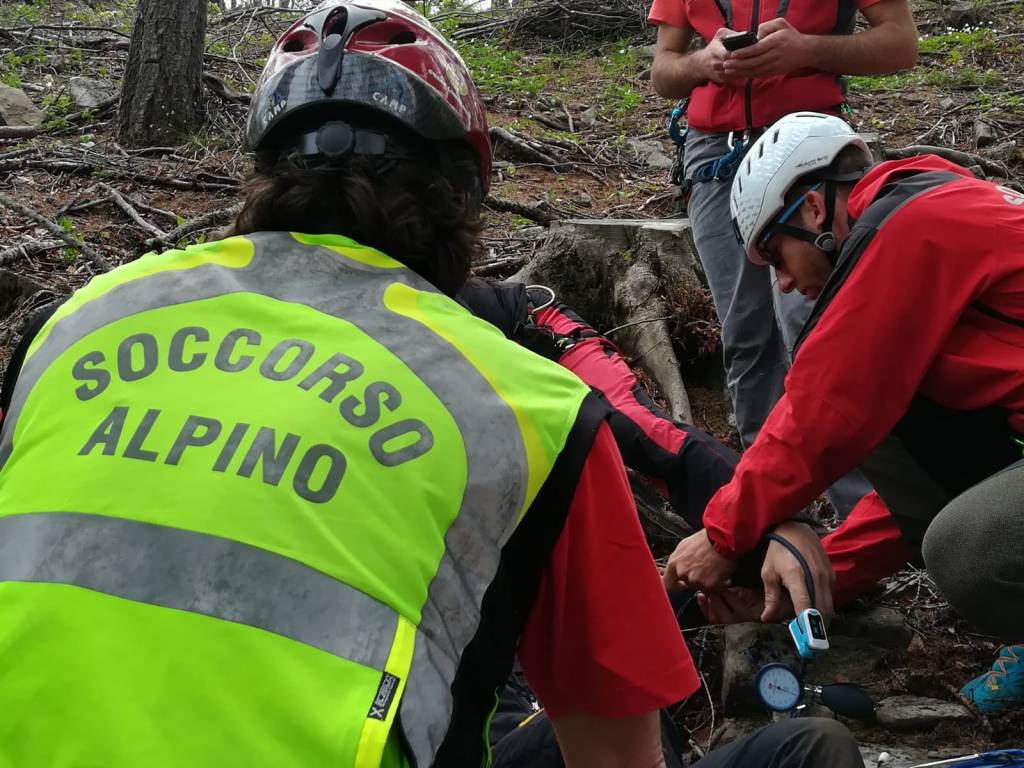 Il corso di aggiornamento del Soccorso Alpino