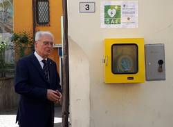 Nuovo parco e defibrillatore